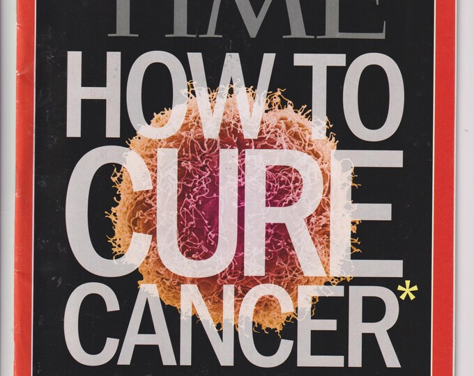 Time April 1, 2013 Cancer, GOP Makeover, Drone Morality, Marriage Test  (Magazine: Politics, Current Events)