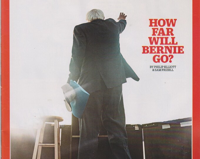 Time June 6, 2016 How Far Will Bernie Sanders Go?  (Magazine: News, Politics,  Current Events)