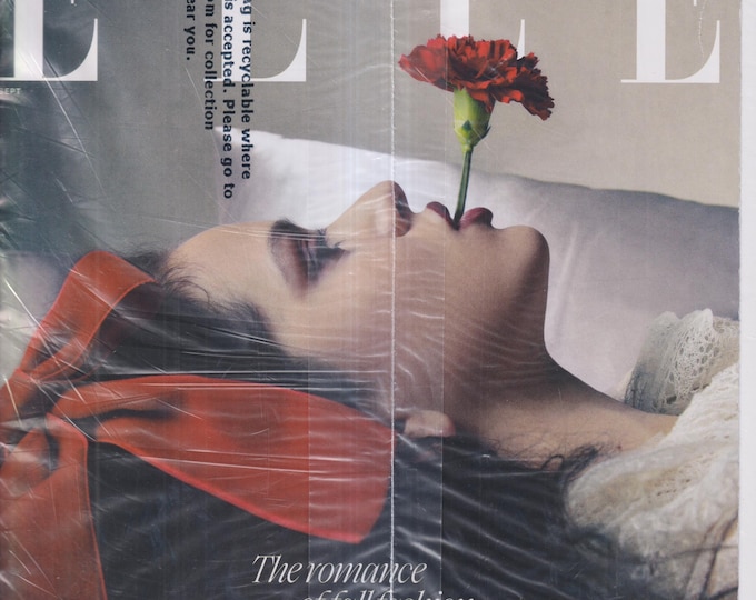 Elle September 2025 Rosalia - The Romance of Fall Fashion Starring Rosalia (Magazine: Celebrities, Fashion)