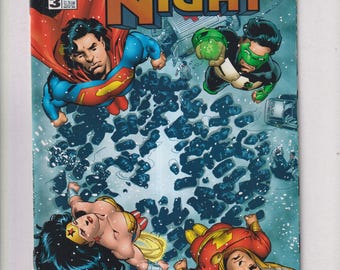 The Final Night #3 November 1996 DC Comics (Comic: Superheroes, Action, Adventure)