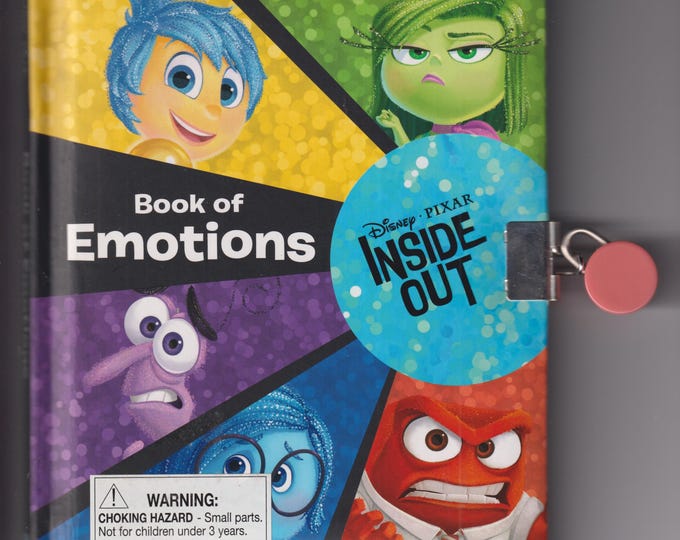 Disney/Pixar Inside Out Book of Emotions Journal with Lock & Key   (Hardcover: Children's Journal) 2015