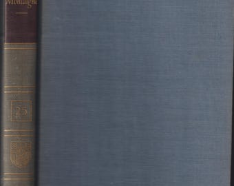 Montaigne - Great Books of the Western World   (Hardcover: Philosophy, Essays) 1952