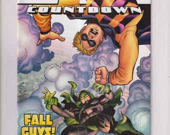 Countdown #41 July 18, 2007 Fall Guys!  DC Comic - Another Fine Mess (Comic: Superheroes, Action, Adventure)