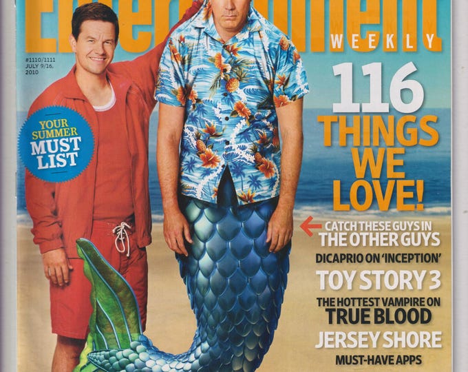 Entertainment Weekly July 9-16, 2010  Mark Wahlberg, Will Ferrell, Best of Summer, 116 Things We Love (Magazine: Movies, Celebrities)