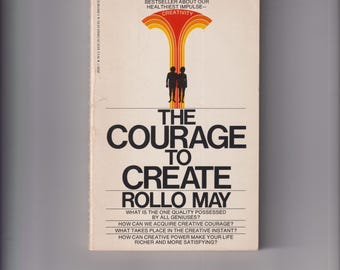 The Courage to Create by Rollo May (Paperback: Psychology) 1985