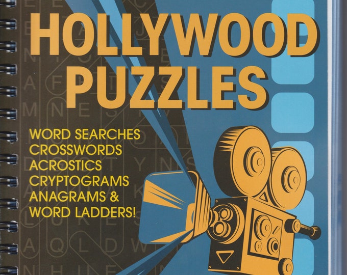 Brain Games Hollywood Puzzles (Spiral Bound: Activity Book, Puzzles, Pencil Puzzles) 2019