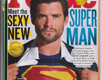 People June 30, 2025 David Corenswet Sexy New Superman, Princess Kate, Katy Perry, Orlando Bloom (Magazine: Celebrity)
