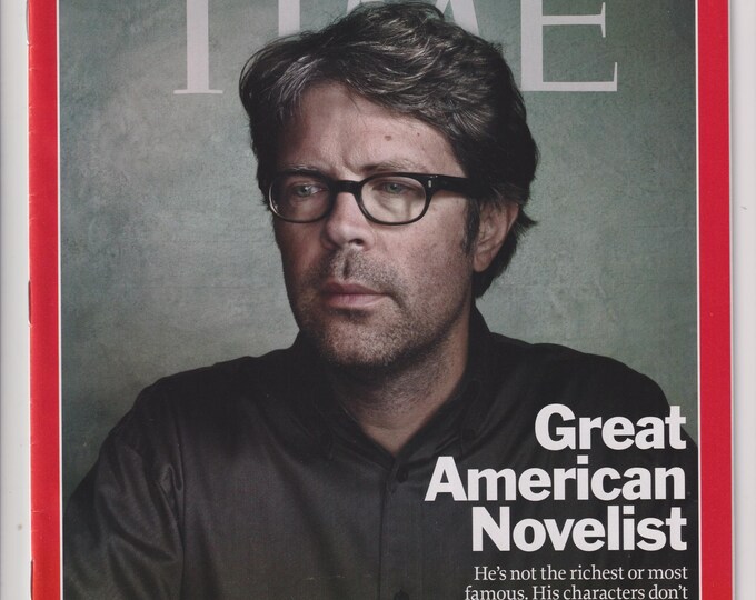 Time August 23, 2010 Jonathan Franzen Great American Novelist, Avandia, Carp, Eat Pray Love (Magazine: Current Events, Politics, News)