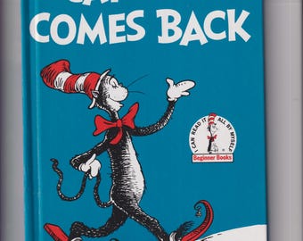 The Cat in The Hat Comes Back By Dr. Seuss I Can Read It Beginner Books 1958