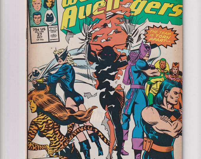 West Coast Avengers  Vol 2  No 37 October 1988 Avengers Disassemble! (Comic:  Superheroes)