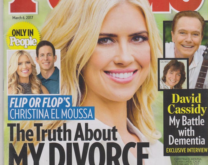 People March 6, 2017 Christina El Moussa, Angelina Jolie, David Cassidy (Magazine: Celebrity, Gossip)