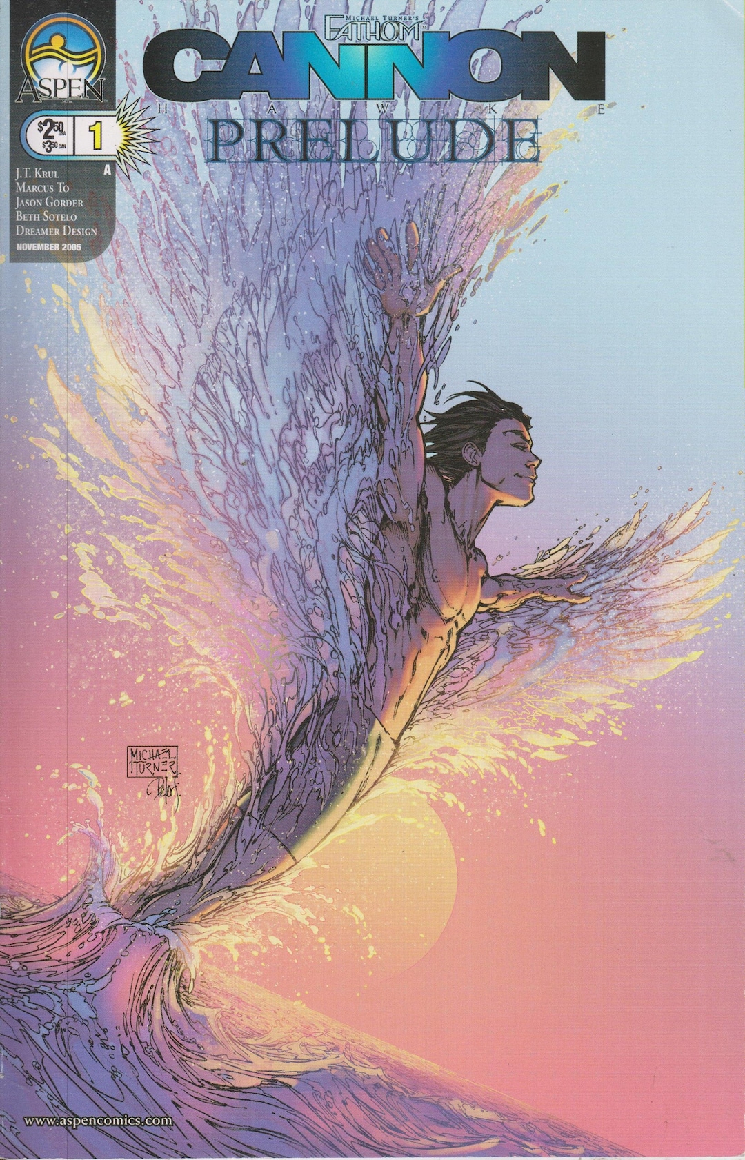 Aspen #1 Fathom Cannon Prelude Cover A November 2005 (comc: Fathom) - Etsy
