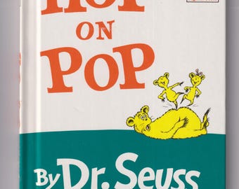 Hop on Pop By Dr. Seuss I Can Read It Beginner Books 1963