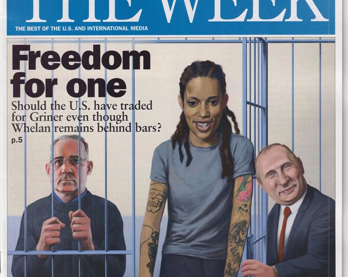 The Week December 23, 2022 Freedom for One (Griner, Whelan), Ukraine, Mars, Kyrsten Sinema (Magazine: Current Events, News)