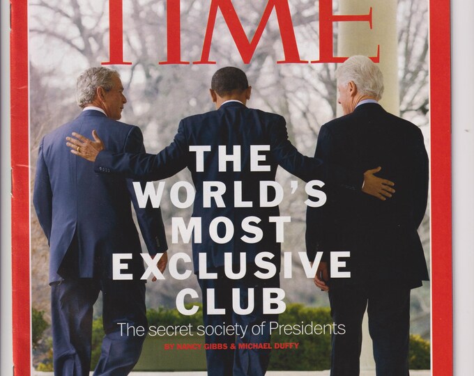 Time April 23, 2012 The Secret Society of Presidents, Syria, Mitt Romney, Cheerleading (Magazine: News, Politics)