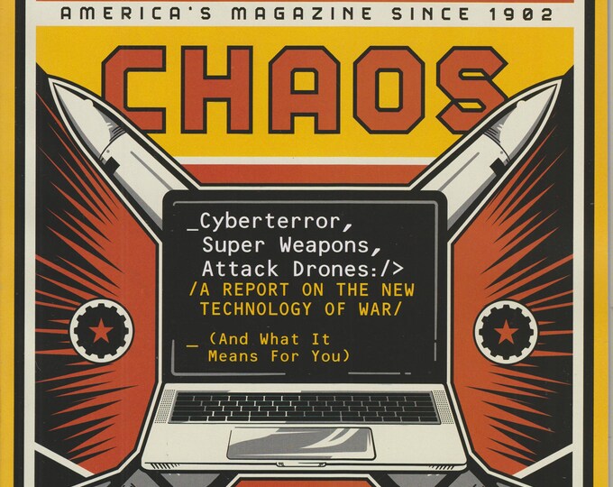 Popular Mechanics March 2017 Chaos, Kite Fishing, Carbon Fiber Lamborghini (Magazine: Science, Technology)