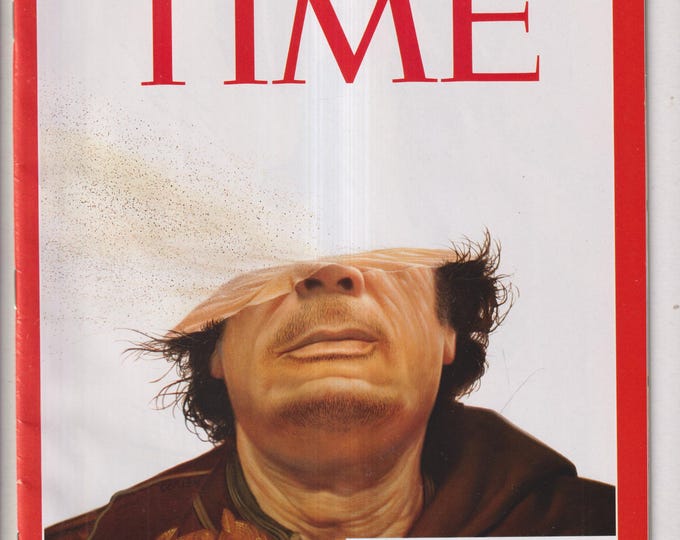 Time September 5, 2011 The World After Gaddafi (Magazine: Current Events, Politics)