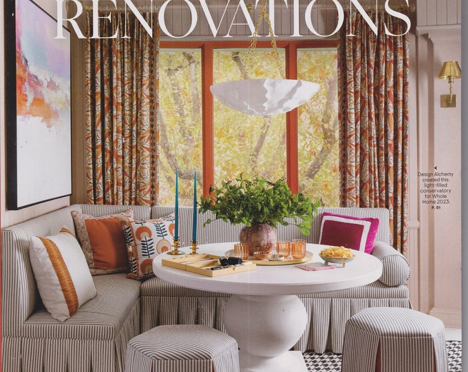House Beautiful November December 2023 Incredible Renovations (Magazine: Home Decor)