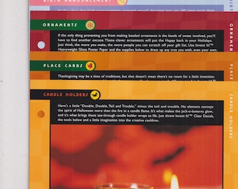 Invent It Craft Project Sheets (Set of 27 Craft Projects) 1999-2001