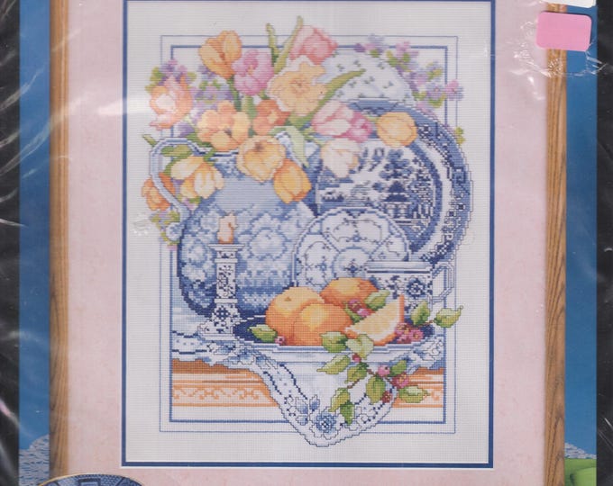 Bucilla Counted Cross-Stitch Willowware Classic #40630 (Cross-Stitch Kit) 1992