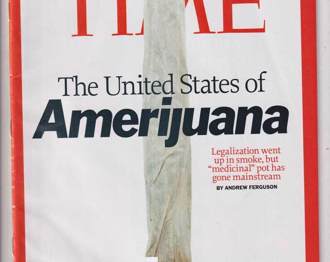 Time November 22, 2010 United States of Amerijuana, 50 Best Inventions of the Year, Mark Twain (Magazine: Current Events, Politics)