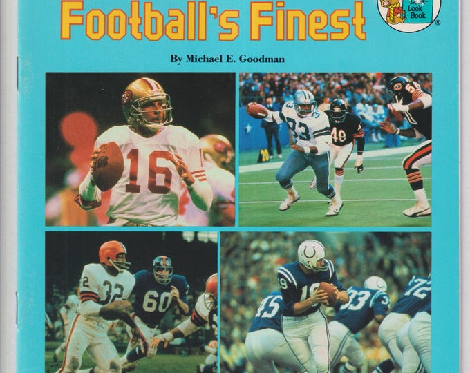 Football's Finest (Golden Look-Look Book) (Paperback: Children's Picture, Sports) 1990