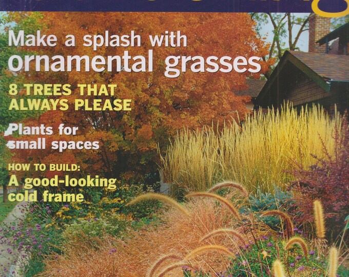 Taunton's Fine Gardening December 2010 Ornamental Grasses, Trees That Please, Plants for Small Spaces (Magazine: Gardening)
