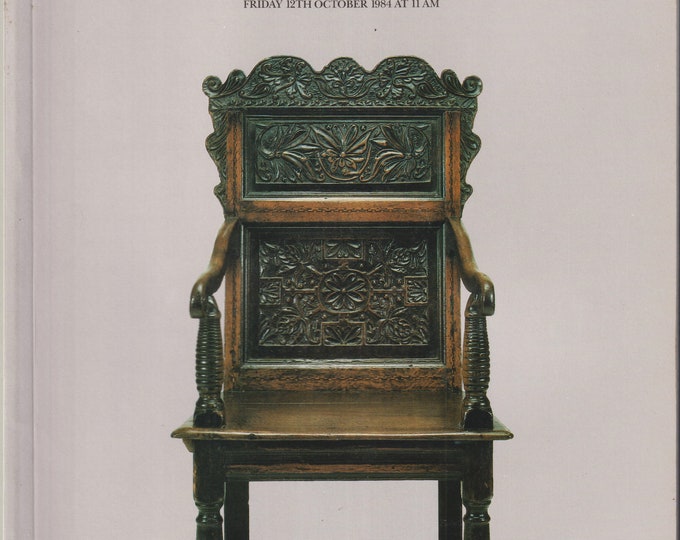 Sotheby's The Heywood Manor Collection London October 12, 1984 (Trade Paperback: Antiques, Antique Furniture)