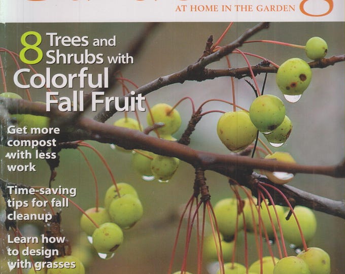 Taunton's Fine Gardening December 2005 8 Trees and Shrubs with Colorful Fall Fruit, Composting, Time Saving Tips (Magazine: Gardening)