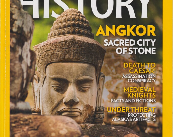 National Geographic History March April 2022 Angkor, Casesar, Medieval Knights, Hetepheres (Magazine: History)