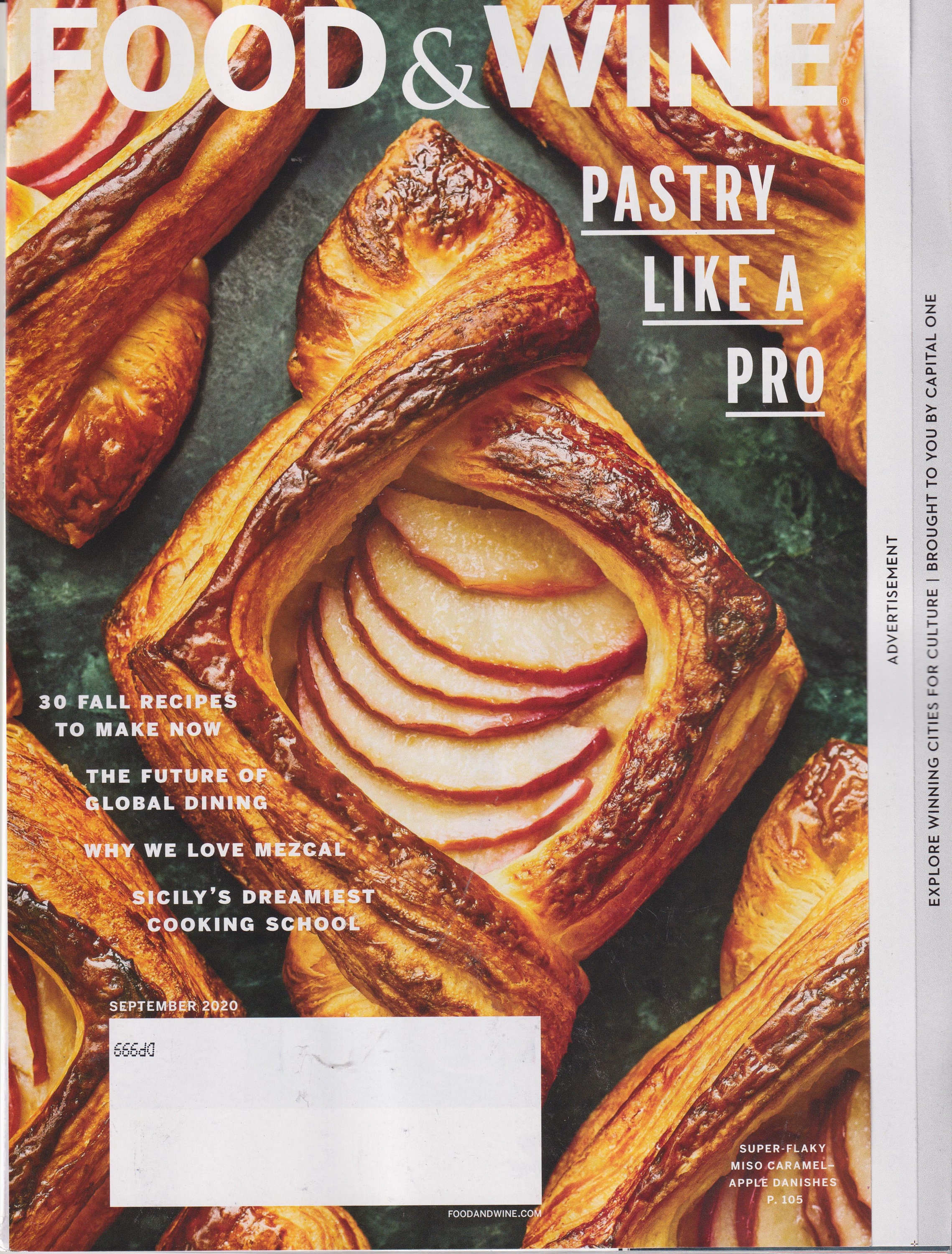 Food & Wine September 2020 Pastry Like a Pro (Magazine: Wine, Cooking, Recipes)