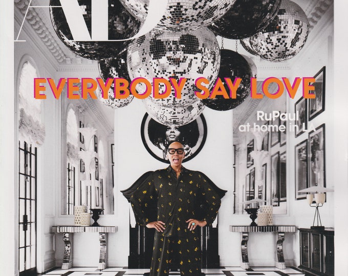 Architectural Digest June 2023 RuPaul At Home IN LA - Everybody Say Love (Magazine: Interior Design, Home Decor)