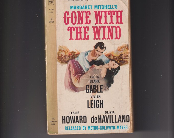 Margaret Mitchell's Gone With the Wind (Paperback: Epic Historical Fiction, Movie Tie-in) 1961