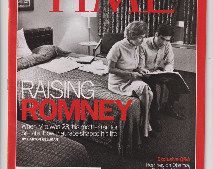Time June 4, 2012 Raising Mitt Romney, Good Banks Gone Bad, Lessons of a Long War  (Magazine: News, Politics)