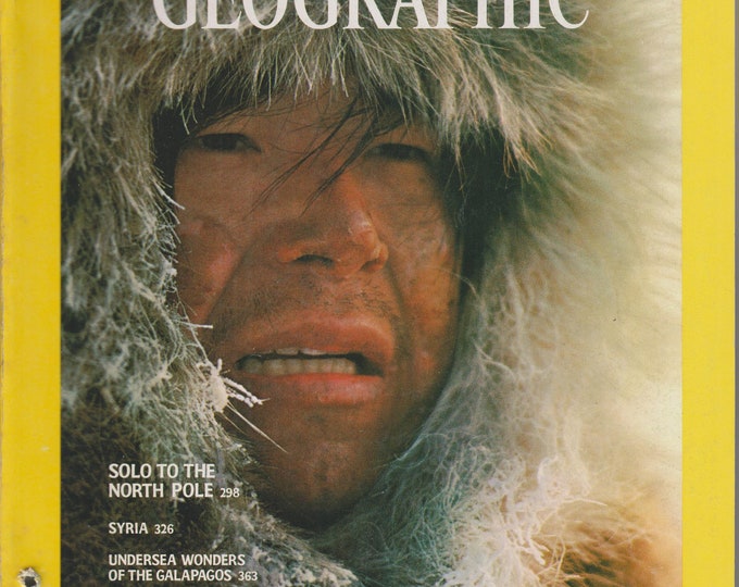 National Geographic September 1978 Solo To The North Pole; Syria, The Galapagos, Columbus IN, Pigs  (Magazine: General Interest)