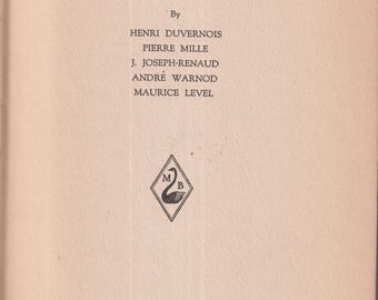 Jacqueline and Four Other Stories From The French  (Hardcover: Fiction)  1925