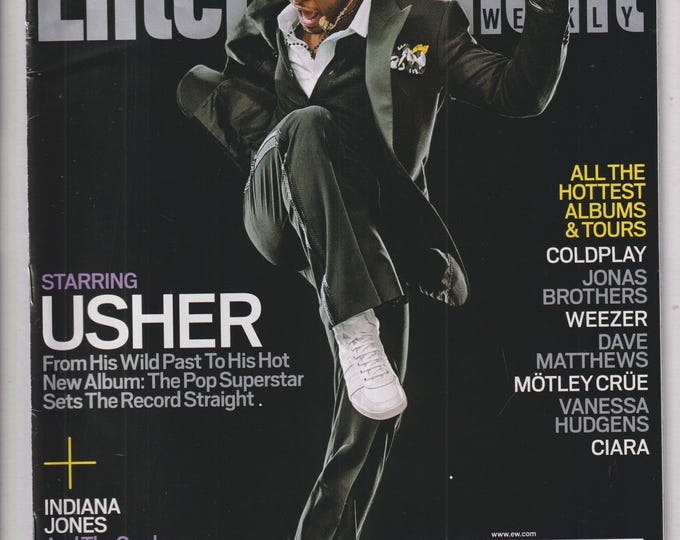 Entertainment Weekly May 30, 2008 Usher, Indiana Jones, Viggo Mortensen, Hottest Albums & Tours  (Magazine: Movies, Music, Celebrities)