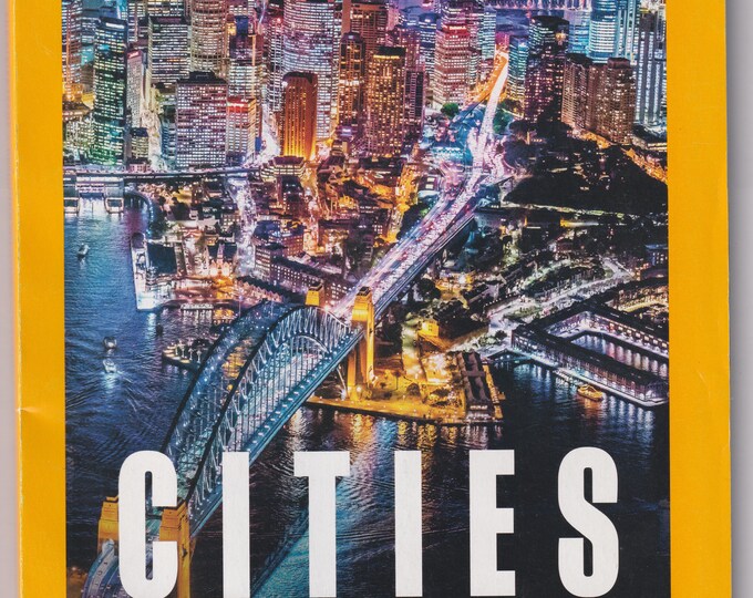 National Geographic April 2019 Cities Ideas for a Brighter Future, Walking Tokyo (Magazine: Geography, History, Nature, Photography)