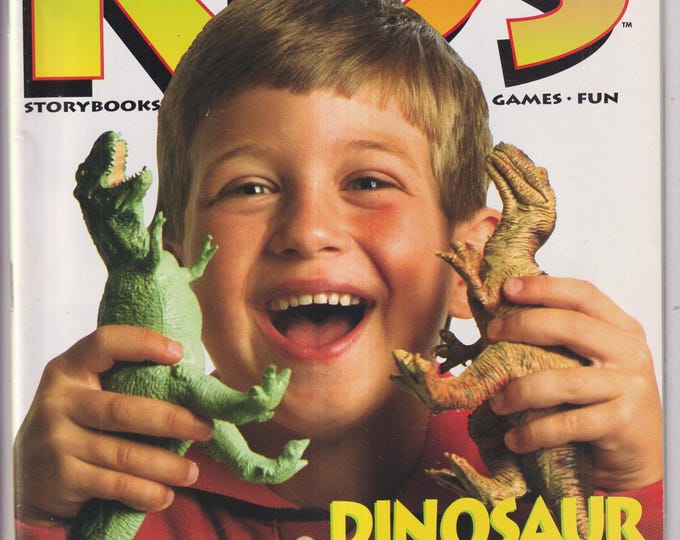 Crayola Kids October November 1994 Dinosaur Adventures (Magazine: Children's, Educational) 1994