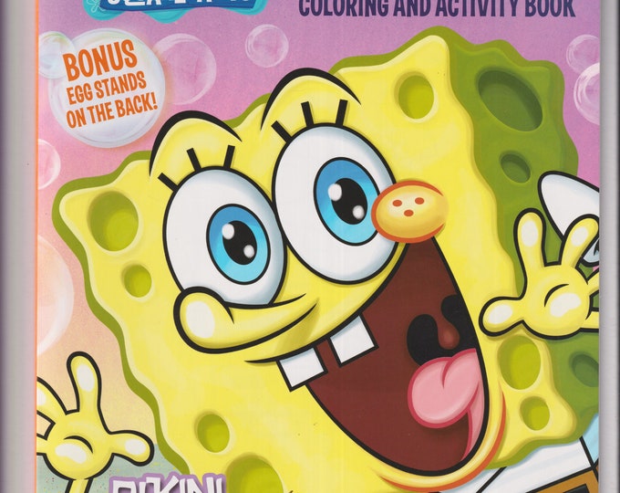SpongeBob Squarepants Jumbo Coloring and Activity Book Bikini Bottom Fun!  (Coloring Book: Children's, Ages 4-8) 2023