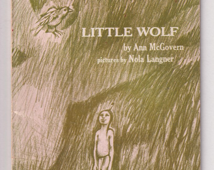 Little Wolf by Ann McGovern  (Vintage Scholastic Books TJ1725) (Paperback: Children's Picture Book) 1970 FP
