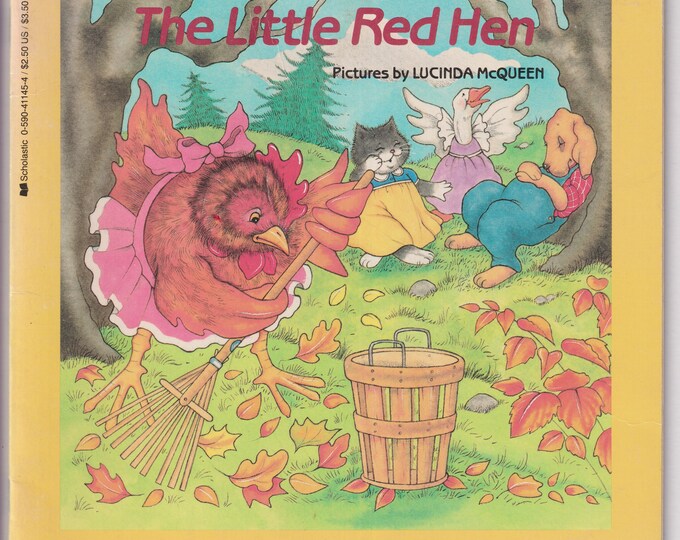 The Little Red Hen by Lucinda McQueen (Easy-To-Read Folktales) (Paperback: Children's Picture Book) 1985