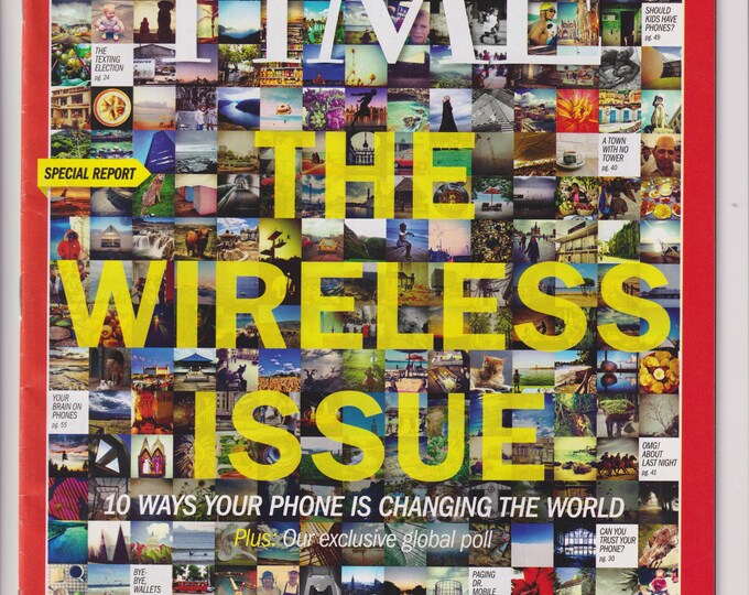 Time August 27, 2012 The Wireless Issue, Election 2012, Paul Ryan  (Magazine: Current Events, Politics)