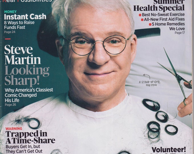 AARP June July 2017 Steve Martin, Summer Health Special,  Instant Cash, Get That Job, Grief,  (Magazine: General Interest)