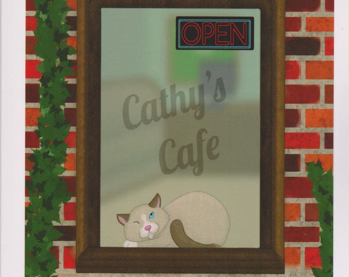 King Cat's Cafe by Thomas Callan (Personally Signed by Author) (Softcover, Poetry)