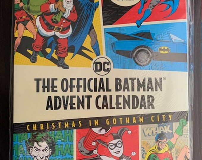 DC The Official Batman Advent Calendar - Christmas In Gotham City (Hardcover Advent Calendar with 25 Inserts)