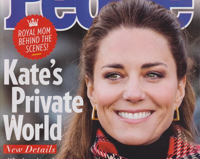 People  December 28, 2020 Princess Kate's Private World  (Magazine, Celebrities)