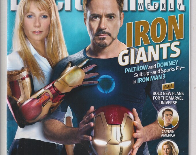 Entertainment Weekly May 10, 2013 Robert Downey Jr. Gwyneth Paltrow, Iron Man, Marvel Universe  (Magazine: Movies, TV)