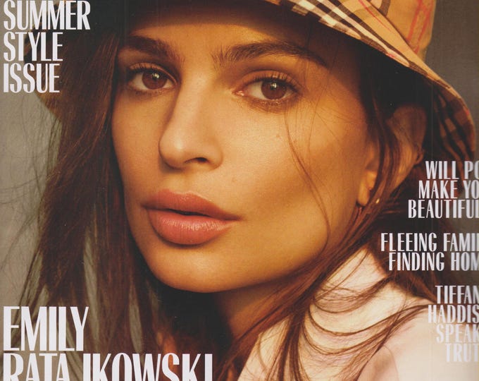 Marie Claire June 2018 Emily Ratajkowski Gets Radical, Easy Summer Style, Tiffany Haddish (Magazine: Lifestyle, Fashion, Women)