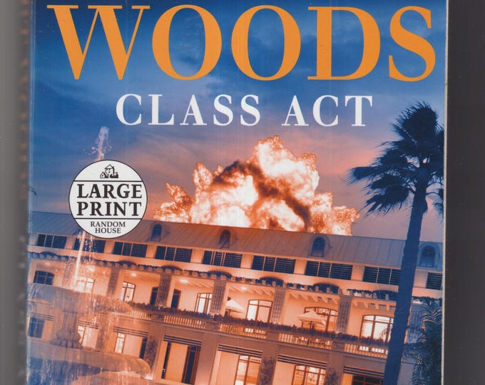 Class Act by Stuart Woods (Large Print)  (Paperback: Fiction, Thriller, Mystery)  2021